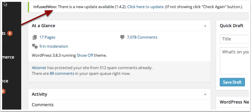 update available